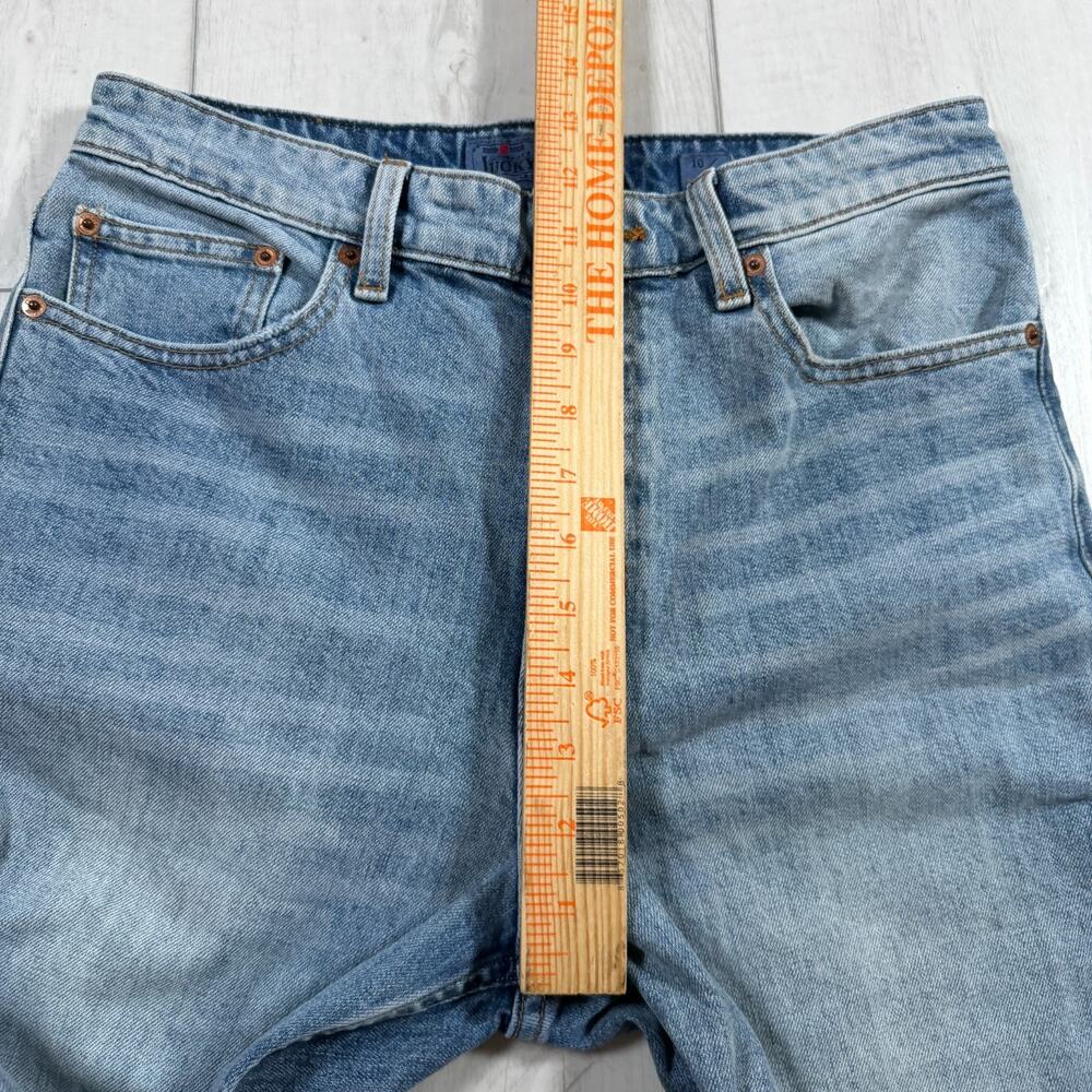 LUCKY BRAND Lucky Pins High Rise Wide Leg Jeans Women's 10/30 Patchwork Boho - Picture 10 of 11